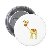 Cute Giraffe. Cartoon. Pins