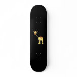 Cute Giraffe. Cartoon. skateboards