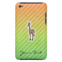 Cute Giraffe; Colorul Barely There iPod Case