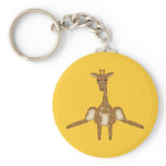 Cute Giraffe Keychain