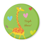 Cute Giraffe Magnet