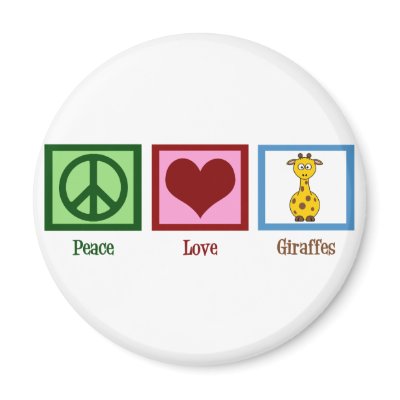 Cute Giraffe Fridge Magnets by epicdesigns