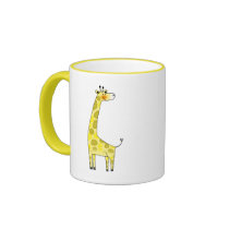 Cute giraffe mug