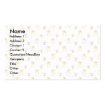 Cute Giraffe Pattern. Business Card Template