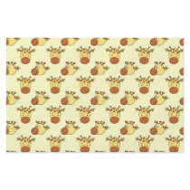 Cute Giraffe Pattern. Cartoon Animals. Flyer