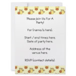 Cute Giraffe Pattern. Cartoon Animals. Invitations