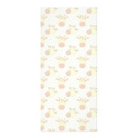 Cute Giraffe Pattern. Cartoon Animals. Full Color Rack Card