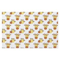Cute Giraffe Pattern. Flyer Design