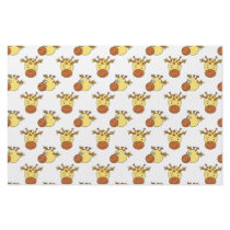 Cute Giraffe Pattern. Customized Stationery