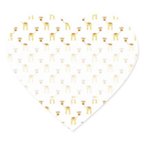 Cute Giraffe Pattern. Stickers