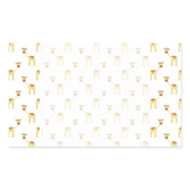 Cute Giraffe Pattern. Sticker