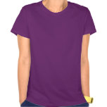 Cute Giraffe; Purple T-shirts