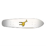 Cute giraffe skateboards