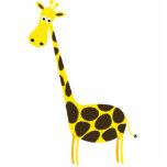 Cute Giraffe Skulpture Acrylic Cut Outs