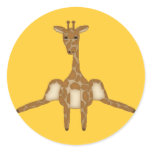 Cute Giraffe Sticker