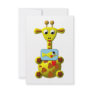Cute Giraffe with Goldfish