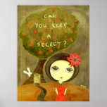 Cute Girl - Can You Keep A Secret? Poster