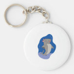 cute girl shark keychain
