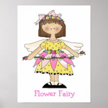 Cute Girl's Fairy Print