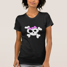 Cute Girly Skull Shirt