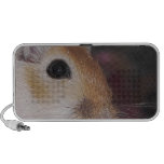 Cute Golden Pet Gerbil Portable Speakers