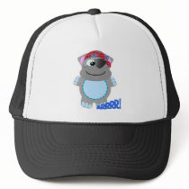 Cute Goofkins hippo pirate Mesh Hats