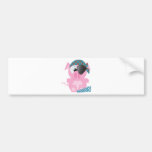 Cute Goofkins piggy pirate Bumper Stickers