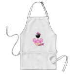 Cute Goofkins pirate flamingo Aprons