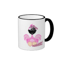 Cute Goofkins pirate flamingo Coffee Mug