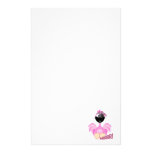 Cute Goofkins pirate flamingo Stationery Design
