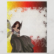Cute Gothic fairy Flyer Design