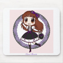 Cute Gothic Lolita Mouse Pad