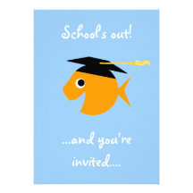 Cute Graduation Party Invitation