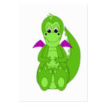 Cute Green And Purple Dragon