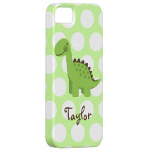 Cute Green Dinosaur iPhone 5 Cover