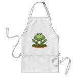 Cute Green Frog Aprons