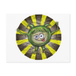 Cute Green Monster Postcards