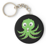 Cute Green Sea Monster Keychains