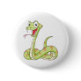 Cute Green Viper Snake Cartoon Shirt Pinback Buttons