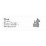 Cute Grey Squirrel Business Cards