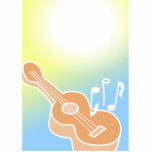 Cute Guitar Photo Sculpture