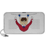 Cute Gymnast on Bar Speaker