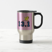 Cute half marathon mug