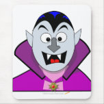 Cute Halloween Cartoon Vampire