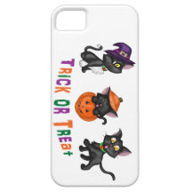 Cute Halloween Cats iPhone 5 Covers