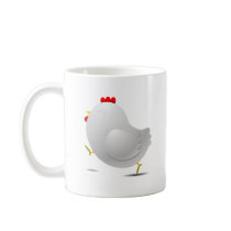 Cute happpy chicken cartoon charactor mugs