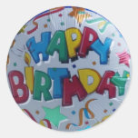 Cute Happy Birthday stickers