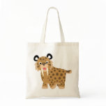 Cute Happy Cartoon Smilodon Bag