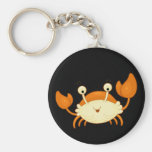 Cute Happy Crab Keychains