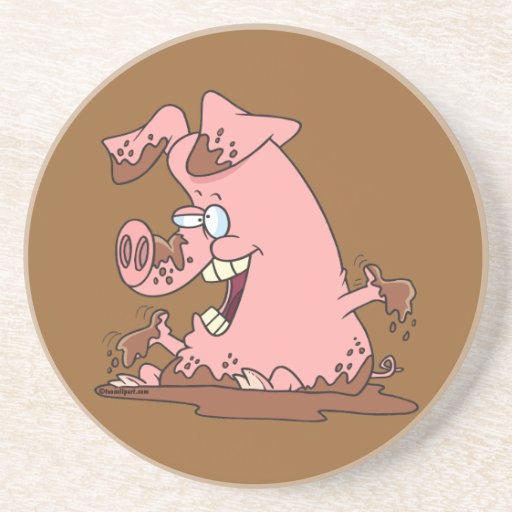 cute_happy_pink_pig_in_mud_cartoon_coast